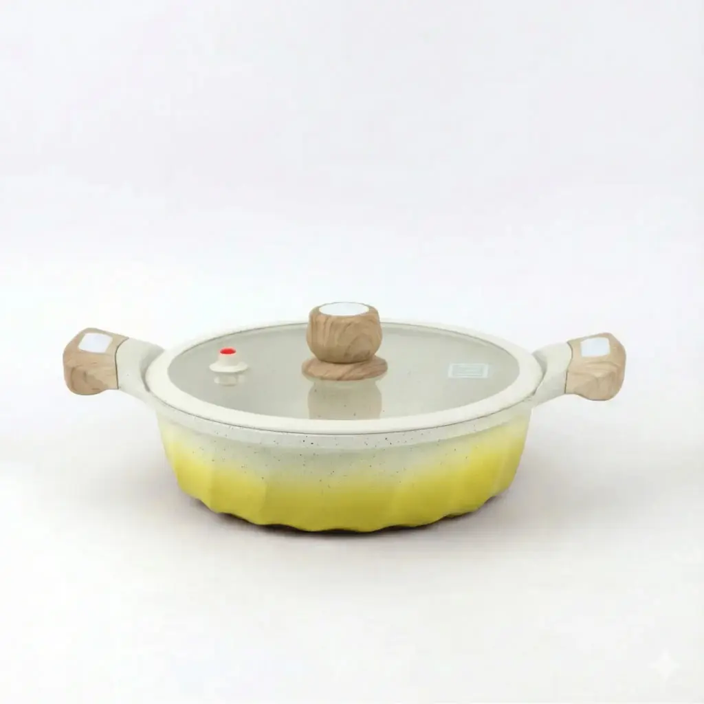 OLLA BAJA VENECIA 
ANTIADHERENTE 28CM