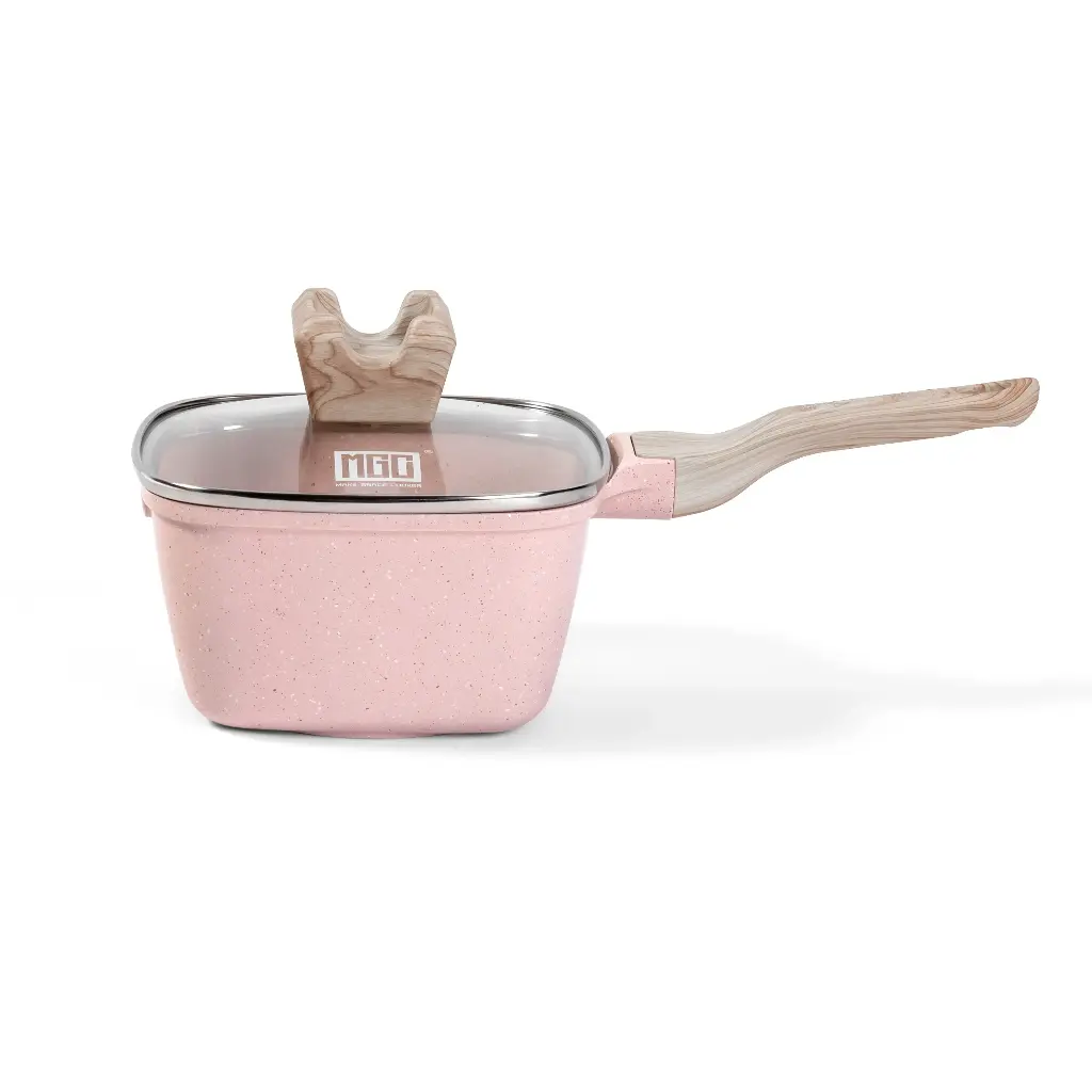 OLLA CUADRADA LISBOA 
ANTIADHERENTE 16CM