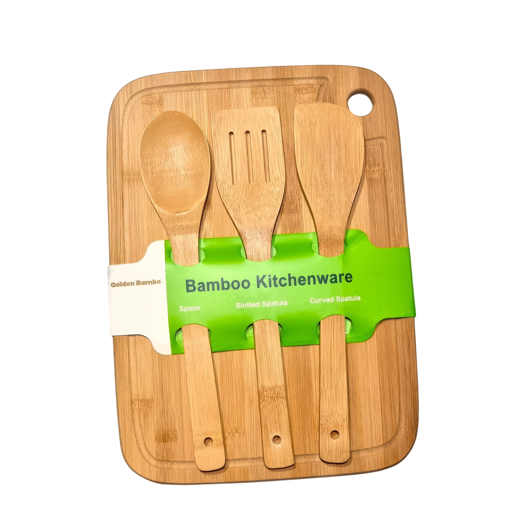 Juego de tabla con cucharon y espatulas