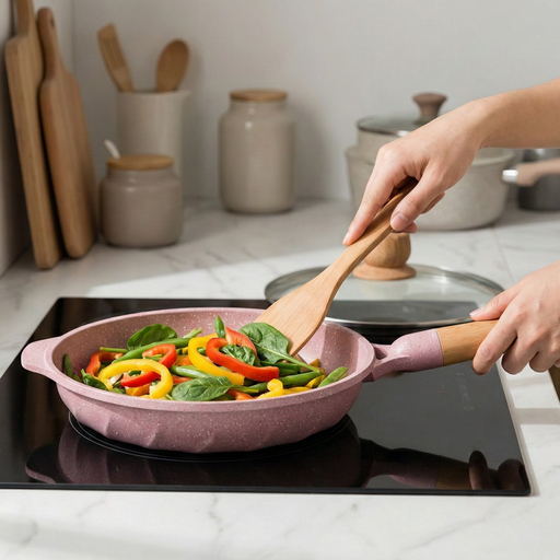 SARTEN ANTIADHERENTE CON TAPA 24CM