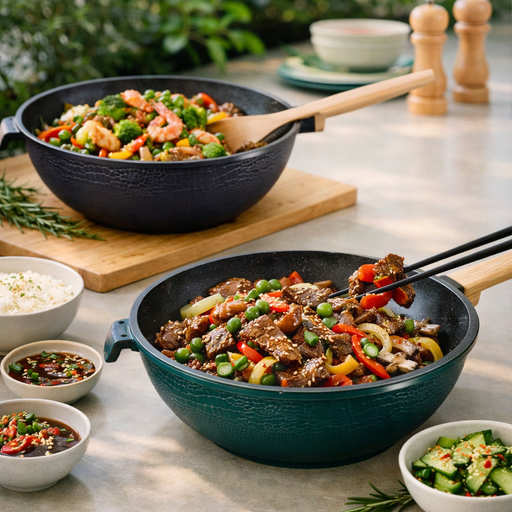 WOK ANTIADHERENTE 30CM