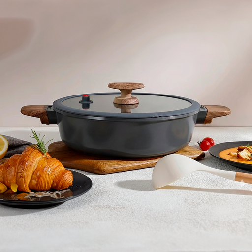 [2879-02] OLLA POCO PROFUNDA ANTIADHERENTE 24CM