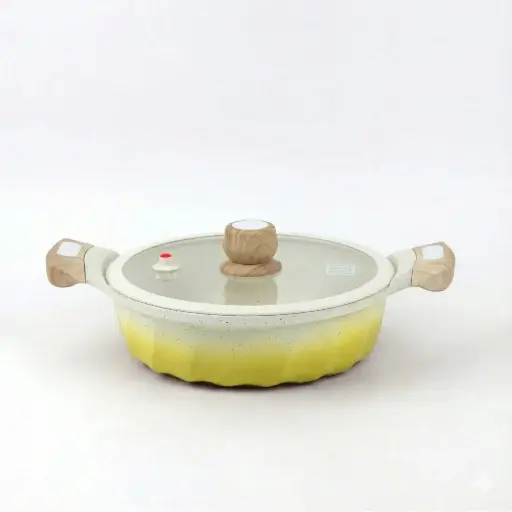 OLLA BAJA VENECIA 
ANTIADHERENTE 28CM