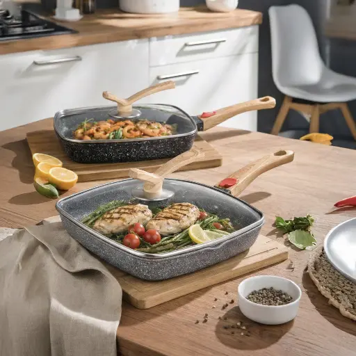 SARTEN CUADRADO ANTIADHERENTE 24CM