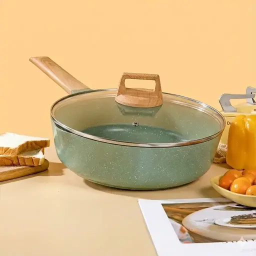 OLLA MANGO LARGO MILAN ANTIADHERENTE 24CM