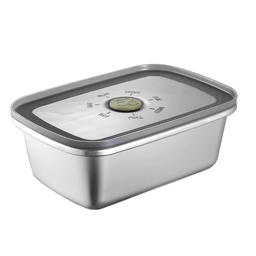 [3113-01] Contenedor acero inox 4 piezas